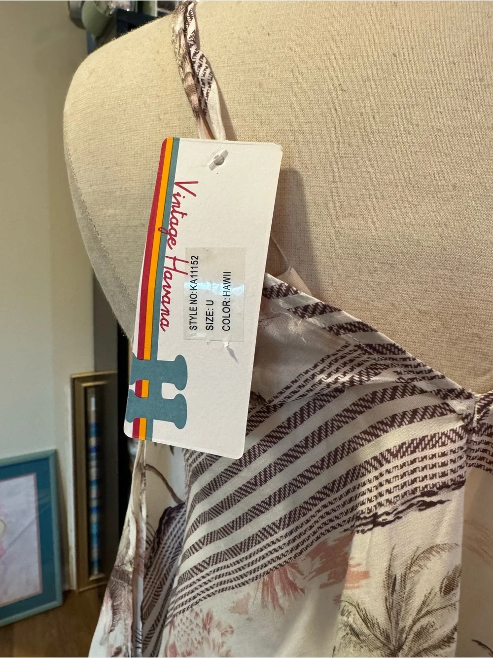 NWT! Vintage Havana girls swim cover up sz 12